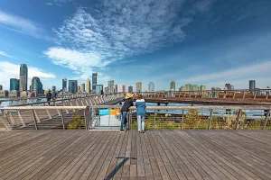 Westside Prints: New York City, Manhattan, Hudson River Park Trust, Tribeca, Pier 26, Tide Deck