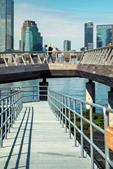 New York City, Manhattan, Hudson River Park Trust, Tribeca, Pier 26, Tide Deck