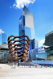 Blue Prints: New York City, Manhattan, Hudson Yards, The Vessel