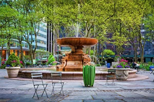 Images Dated 11th May 2020: New York City, Manhattan, Josephine Shaw Lowell Memorial Fountain