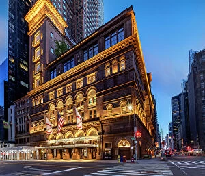 Images Dated 5th May 2020: New York City, Manhattan, Midtown, Carnegie Hall