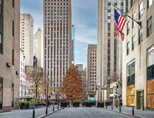New York City, Midtown Manhattan, Rockefeller Center, Christmas Tree