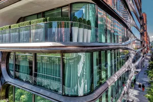 Autumn Prints: New York City, Zaha Hadid Building viewed from Manhattan, High Line Elevated Park