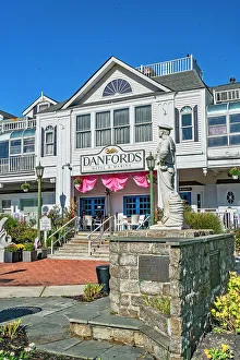 Eatery Prints: New York, Long Island, Brookhaven, Port Jefferson, Danfords Hotel & Marina