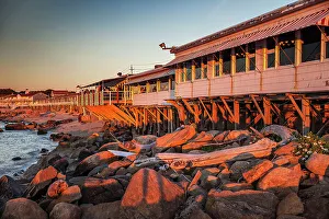 Spring Prints: New York, Long Island, coastal view