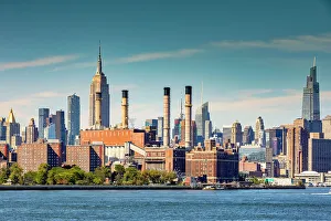 Rm311 Prints: New York, New York City, Midtown Manhattan Skyline