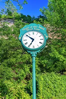 Tree Prints: New York, Niagara Falls Maid of the Mist Clock