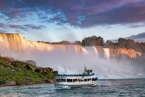 Falls Prints: New York, Niagara, Niagara Falls, tourist boat