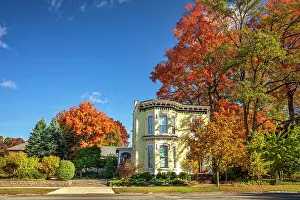 Rm277 Prints: New York, Saratoga Springs, Historical Architecture