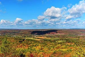 New York State, Route 84 lookout, view towards Ellenville