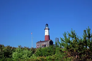 New York, Suffolk County, Long Island, Montauk Point Light
