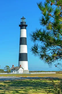 North Carolina, Outer Banks, Bodie Island, lighthouse