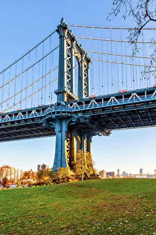 NY, Brooklyn, Dumbo, Manhattan Bride