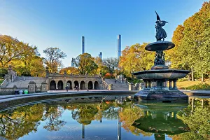 NY, NYC, Central Park, Bethesda Terrace, Bethesda Fountain