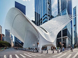 Images Dated 23rd October 2021: NY, NYC, The Oculus, World Trade Center Transportation Hub