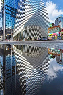 Modern Prints: NY, NYC, The Oculus, World Trade Center Transportation Hub