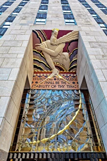 Editor's Picks: NY, NYC, Rockefeller Center, Art Deco detail