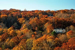 : NY, Westchester, Croton on Hudson, autumn