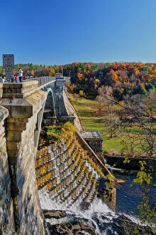 Images Dated 15th August 2021: NY, Westchester, Croton on Hudson, New Croton Dam