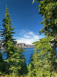 Cloudless Prints: Oregon, Crater Lake