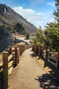 Summer Prints: Oregon, Crater Lake, Walkway