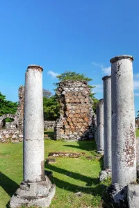 Sbs Scenic 02 Prints: Panama, Panama Viejo, Casco Antiguo, View of Terrin House ruins