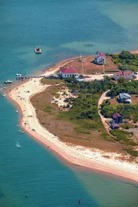 Aerial Picture Prints: Rhode Island, Block Island, Coast Guard Station, Station Block Island