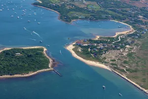 Aerial Picture Prints: Rhode Island, Block Island, Cormorant Cove, and Great Salt Pond