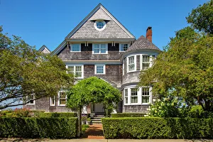 Home Prints: Rhode Island, Newport, exterior of home