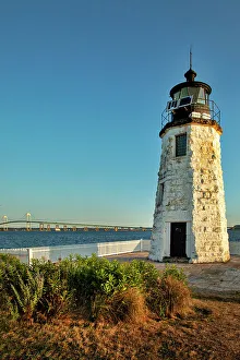 Light Prints: Rhode Island, Newport, Goat Island, Newport Island Light