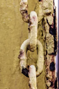 Rusted chain