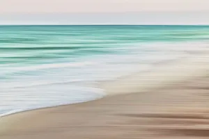 Soothing beach scene