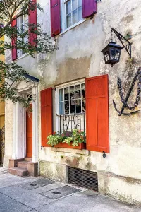 Carolina Prints: South Carolina, Charleston, Typical architecture