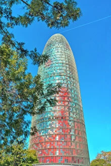 Images Dated 5th November 2018: Spain, Barcelona, Torre Agbar