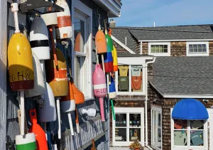 Main Street Prints: USA, Maine, Ogunquit, Main Street, Store Front
