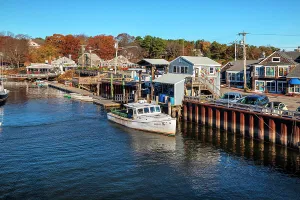 Village Prints: USA, Maine, Ogunquit, Perkins Cove