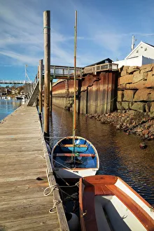 Village Prints: USA, Maine, Ogunquit, Perkins Cove Scene