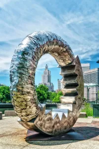Sculpture Prints: USA, Providence, Rhode Island, New England