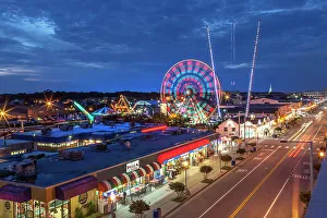 Southern Prints: USA, Virginia, Virginia Beach, Atlantic Fun Park