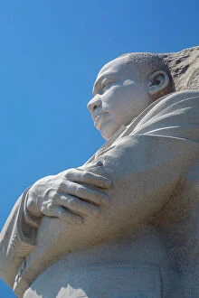 Images Dated 29th April 2018: Washington, D.C. Closeup of Martin Luther King Jr. Memorial