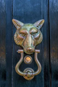 Black Prints: Washington, D.C. Georgetown, Door knocker