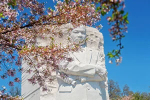 Images Dated 29th April 2018: Washington, D.C. Martin Luther King Jr. Memorial During Springtime