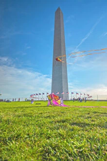 Images Dated 29th April 2018: Washington, D.C. Scene at Washington Monument